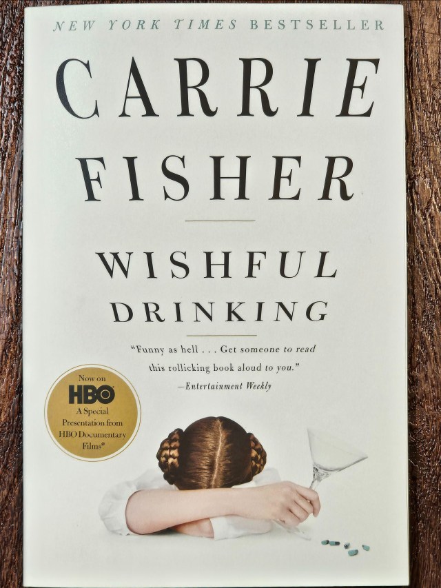 Book Rinking Wishful Drinking is a Depressing Book – Chris Lansdown